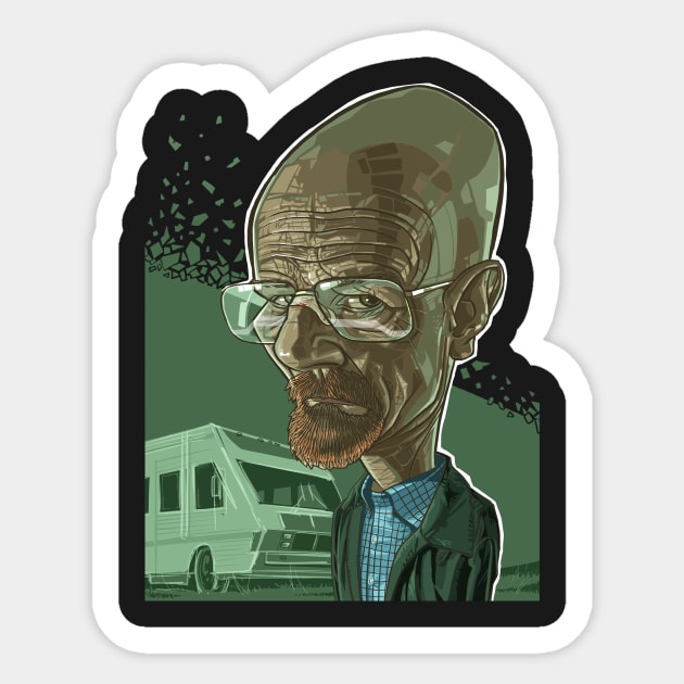 WALTER WHITE Sticker by PG1980